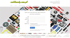 Desktop Screenshot of emblematy.com.pl